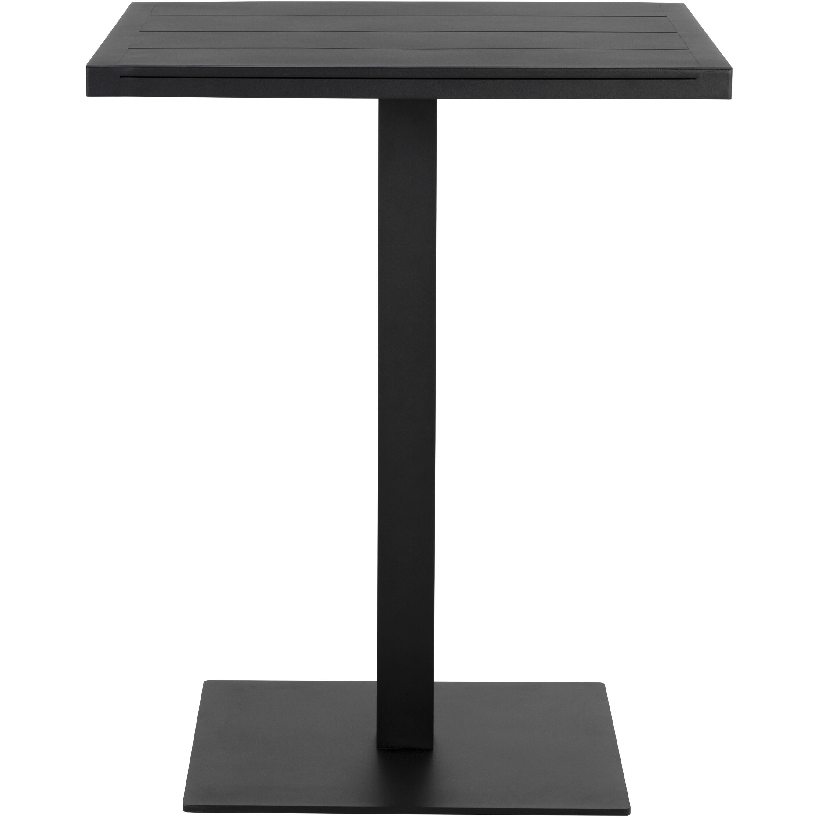 Merano 40.25 X 32 inch Black Outdoor Bar Table